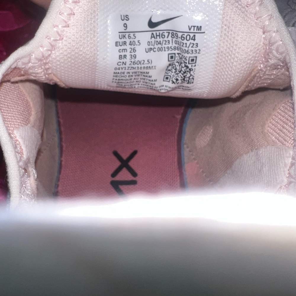 Nike Air Max 270 Light Soft Pink/Pink Oxford/Berry AH6789-604 Women's - Picture 10 of 10